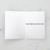 Magician Dad and Daughter (2) - Father's Day シーズンカード (内部)