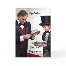 Magician Dad and Son (2) - Father's Day
