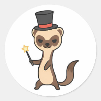 Magician Meerkat ラウンドシール