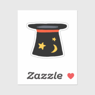 Magicians TopHat for Magicland Party Theme シール