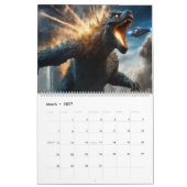Magiczilla AIアート カレンダー (3月 2027)