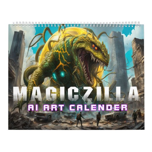 Magiczilla AIアート カレンダー (カバー)