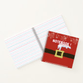 Magie de Décembre : Mon Voyage vers 2025 ノートブック (内部)