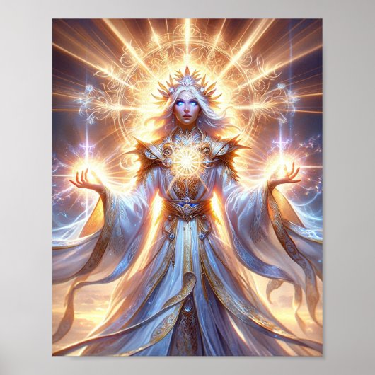 Magierin des Lichts: Strahlende Meisterin ポスター (正面)