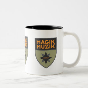 Magik Muzikの"軍隊"のマグ ツートーンマグカップ