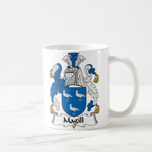 Magillの家紋 コーヒーマグカップ (右)