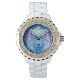 Magischer Wolf Armbanduhr für Damen 腕時計