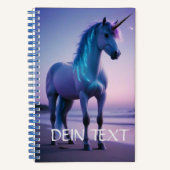 magisches Einhorn Notizbuch ノートブック (正面)