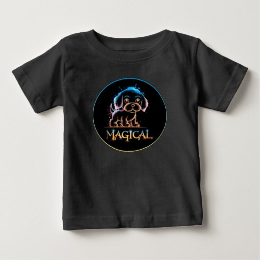 Magisches Hündchen ベビーTシャツ (正面)