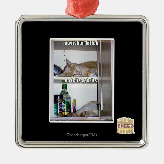 Magishun Kitteh メタルオーナメント (正面)