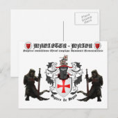 Magister Maior Nr. 01 Postkarte ポストカード (正面/裏面)