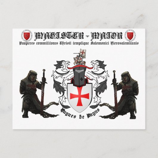 Magister Maior Nr. 01 Postkarte ポストカード (正面)
