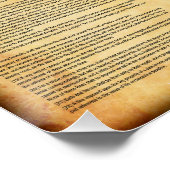 MAGNA CARTA 1215 – 英語文字 ポスター (コーナー)