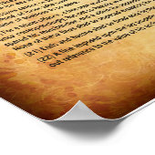 MAGNA CARTA 1215 - English Text ポスター (角)