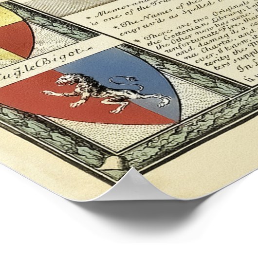 MAGNA CARTA Libertatum ポスター (角)