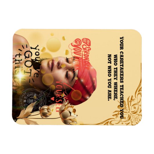 magneet met inspirerende tekst マグネット (横)