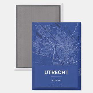 Magneet met kaart Utrecht マグネット