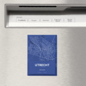 Magneet met kaart Utrecht マグネット (インサイチュ (食洗機))