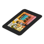 Magneet Vrouwe Justitia doet geen boodschappen マグネット (左側)