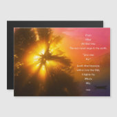 Magneetkaart met Hafiz - Even after all this time (正面/裏面)