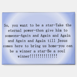 Magnetイエスのために魂を勝ち取る マグネット