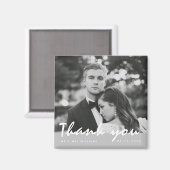 Magnetシンプル結婚をお願いいたします マグネット (正面/裏面)