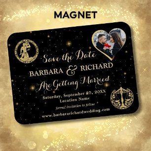 MAGNET天の写真結婚式の日付を保存 マグネット