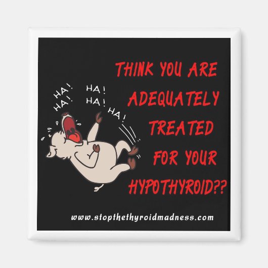 MAGNET -ストップ甲状腺狂気 マグネット (正面)