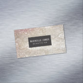 [MAGNET]スネークスキンプリントスタイリストサロン事業C マグネット名刺 (インサイチュ)