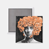 Magnet Abstract Canvas Prints: A Journey into the マグネット (正面/裏面)