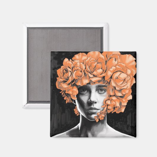 Magnet Abstract Canvas Prints: A Journey into the  マグネット (正面/裏面)