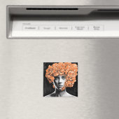 Magnet Abstract Canvas Prints: A Journey into the マグネット (インサイチュ (食洗機))