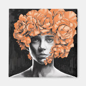 Magnet Abstract Canvas Prints: A Journey into the マグネット (正面)