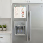 magnet Apple of Our Eye Baby Shower watercolor  マグネット招待状