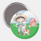 Magnet Bauernhofjunge マグネット (正面/裏面)