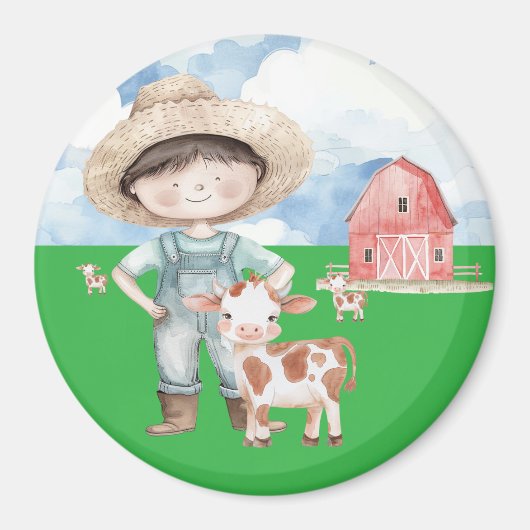 Magnet Bauernhofjunge マグネット (正面)