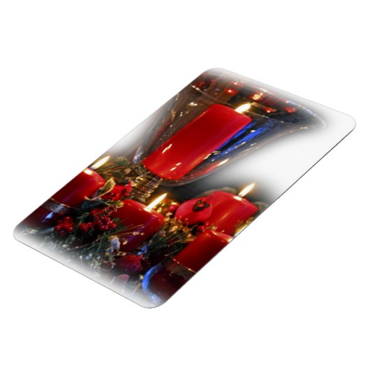 Magnet bougies de Noël マグネット (左側)