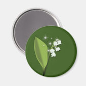 Magnet brin de muguet scintillant マグネット (正面/裏面)