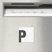 Magnet Buchstabe "P" マグネット (インサイチュ (食洗機))