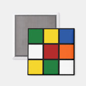 Magnet bunte Quadrate マグネット (正面/裏面)