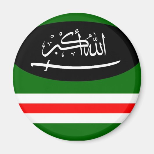Magnet Chechnya flag マグネット (正面)