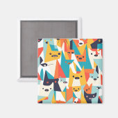 magnet chien style picasso マグネット (正面/裏面)