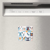 magnet chiens style picasso マグネット (インサイチュ (食洗機))