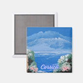 Magnet de la Corse マグネット (正面/裏面)