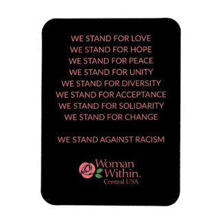 Magnet Diversity Statement Woman Within Central マグネット