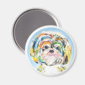 Magnet dog マグネット (正面/裏面)