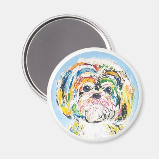 Magnet dog マグネット (正面/裏面)