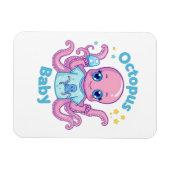 Magnet flexible Octopus Baby  マグネット (横)