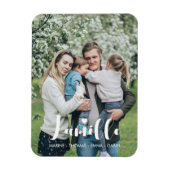 Magnet flexible personnalisé photo de famille prén マグネット (縦)