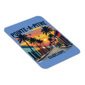 Magnet Flexible Pointe-à-Pitre | Guadeloupe Sunset マグネット (右側)